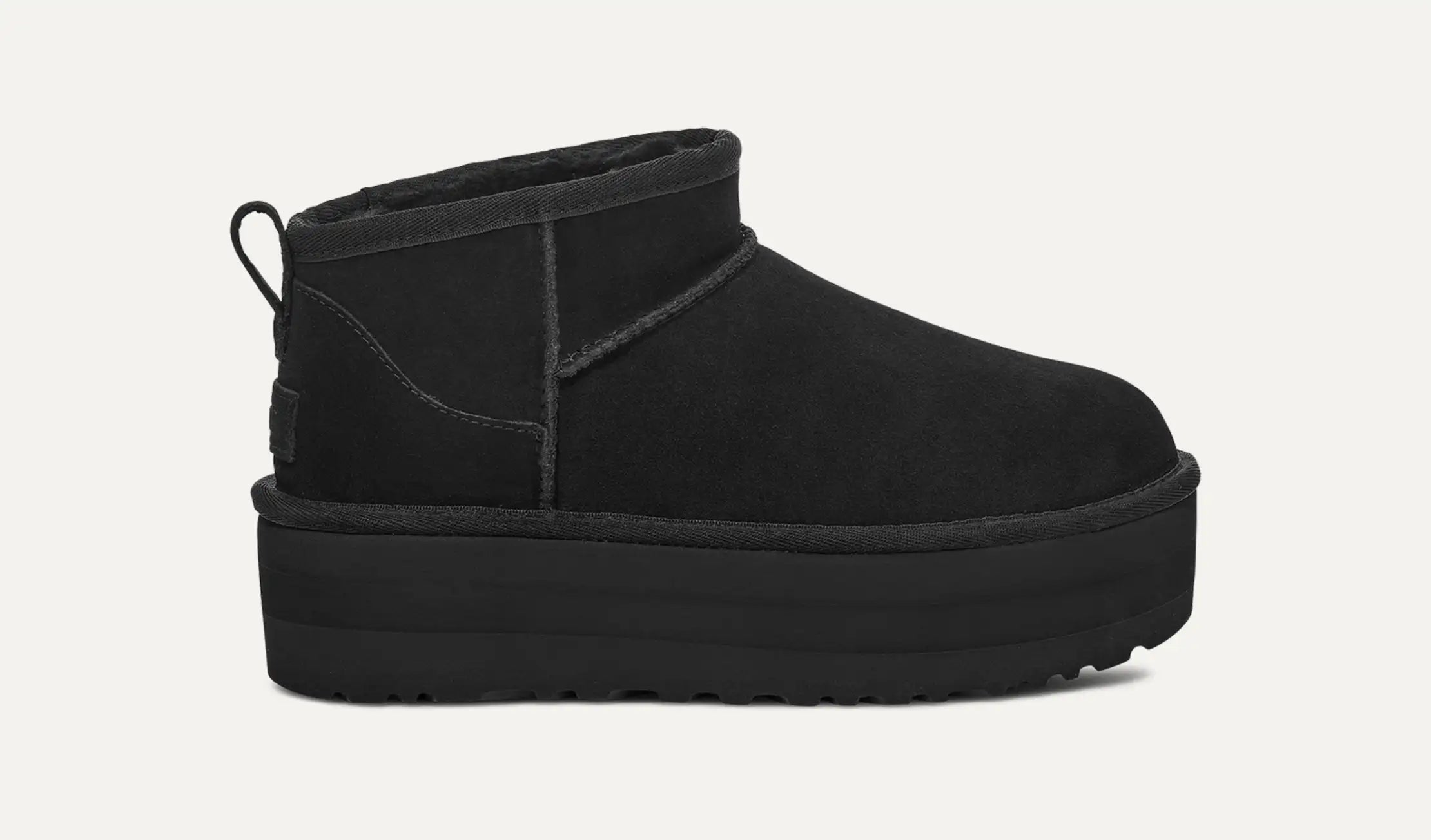 UGG Classic Ultra Mini Platform BLACK COLOR