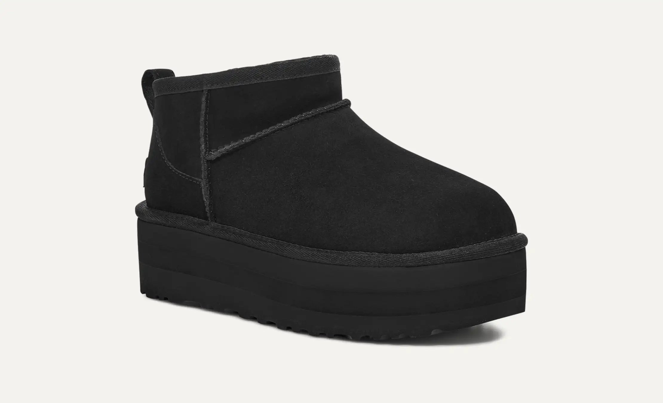 UGG Classic Ultra Mini Platform BLACK COLOR