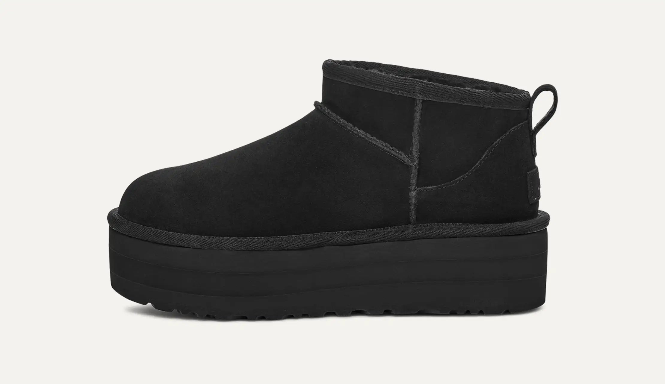 UGG Classic Ultra Mini Platform BLACK COLOR