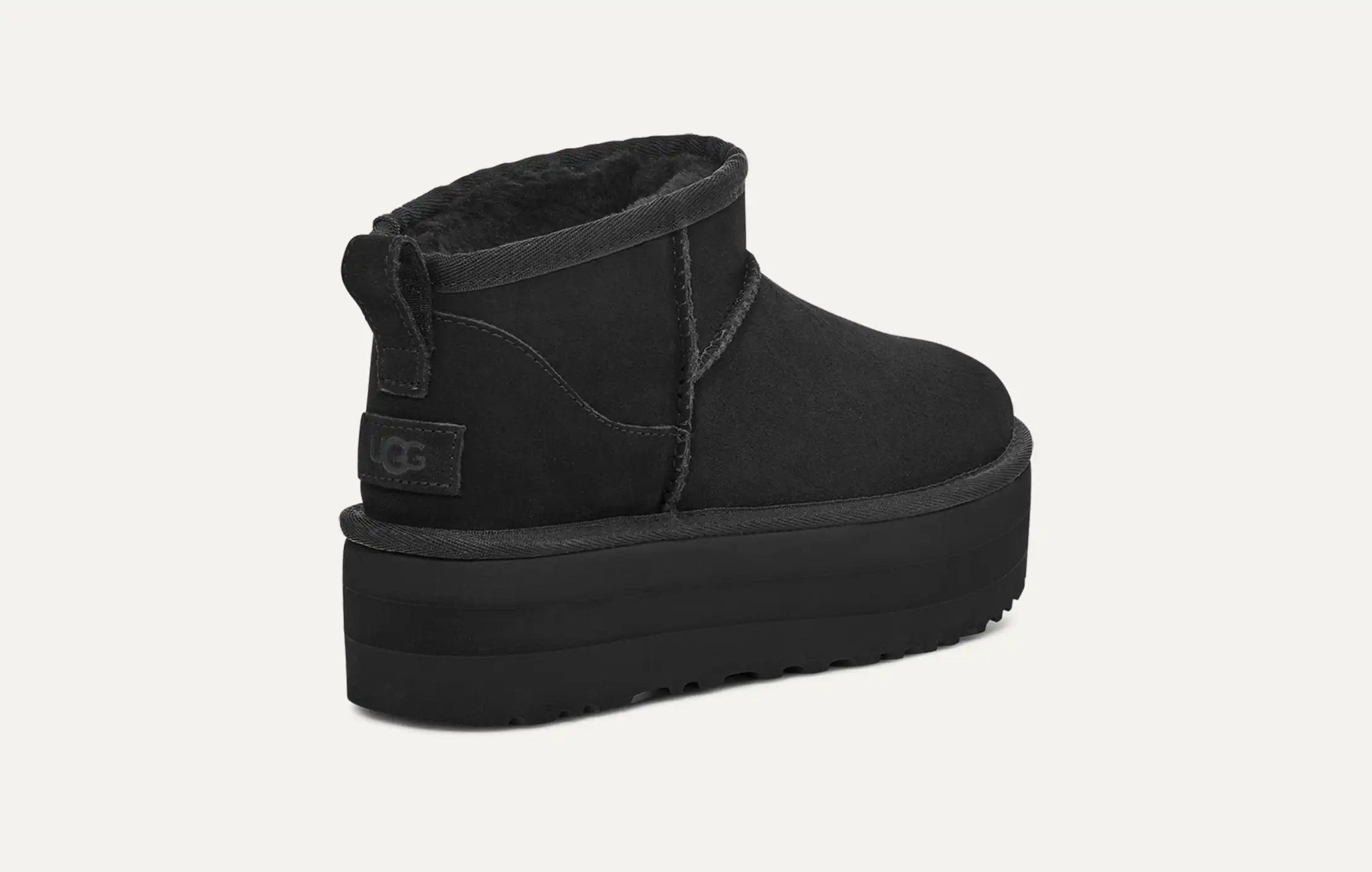 UGG Classic Ultra Mini Platform BLACK COLOR