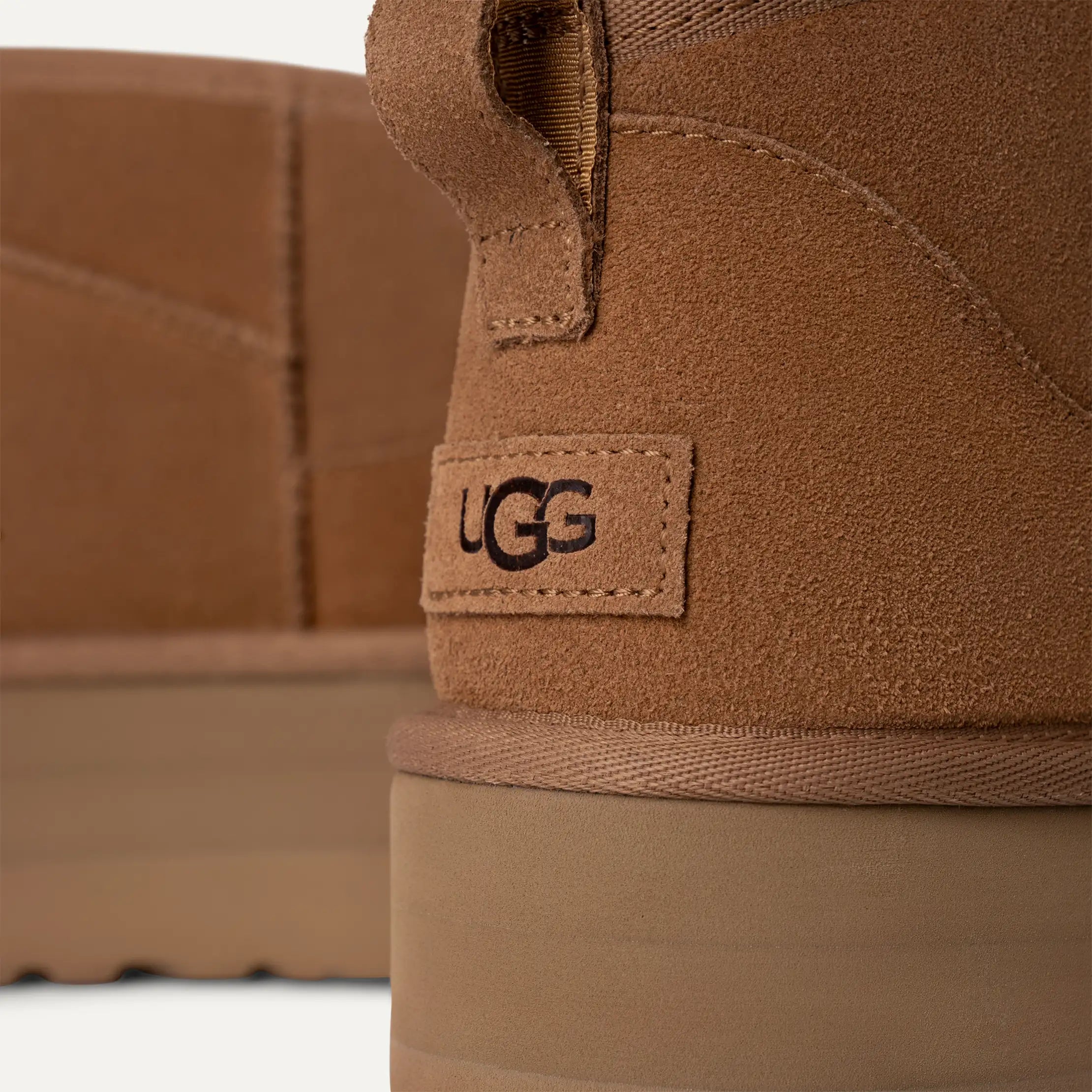 UGG Classic Ultra Mini Platform CHESTNUT COLOR