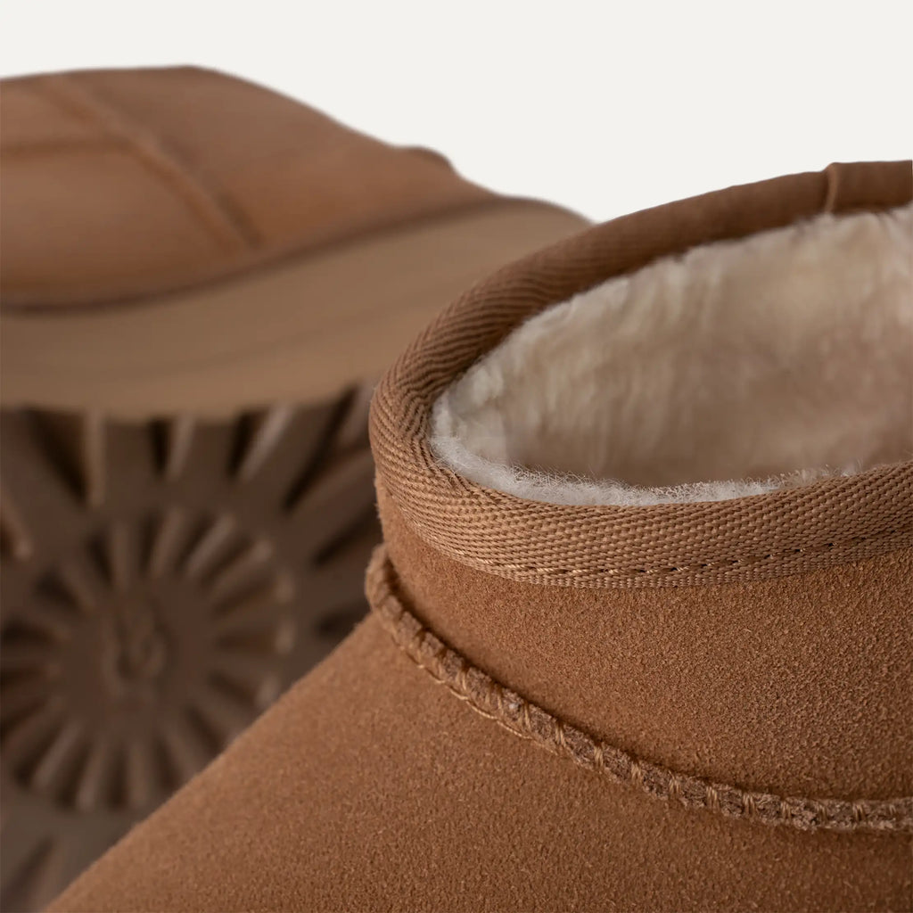 UGG Classic Ultra Mini Platform CHESTNUT COLOR