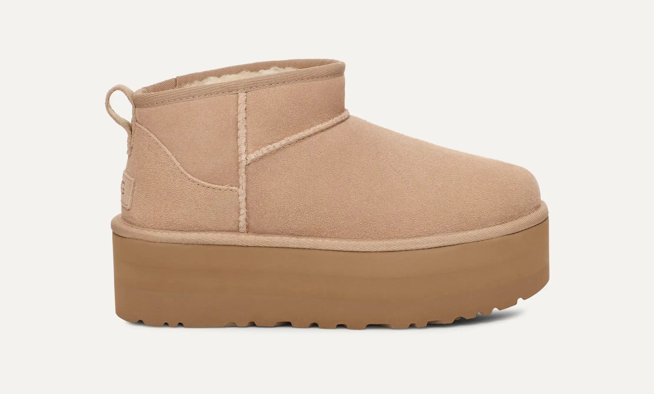 UGG Classic Ultra Mini Platform Sand Color