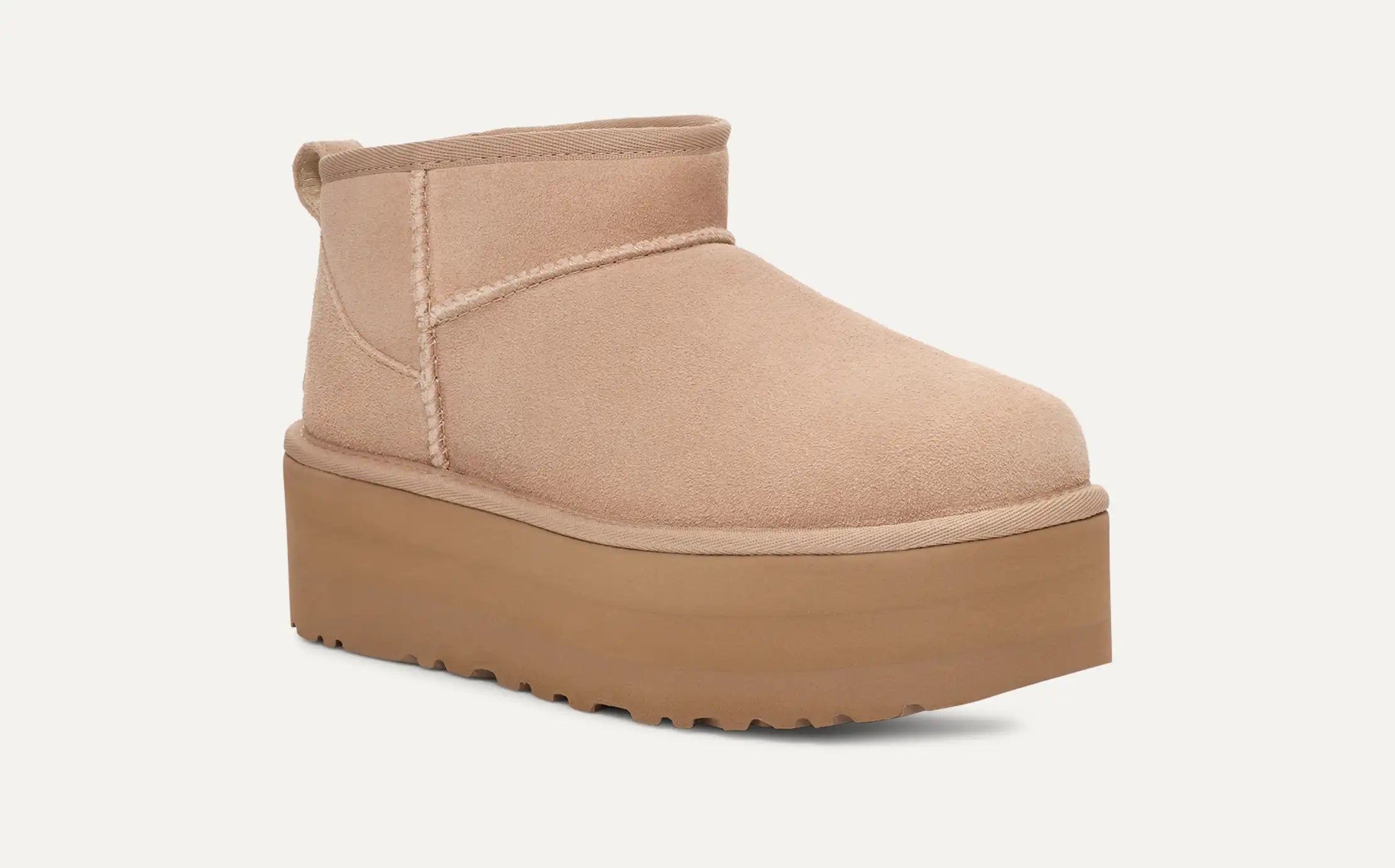 UGG Classic Ultra Mini Platform Sand Color