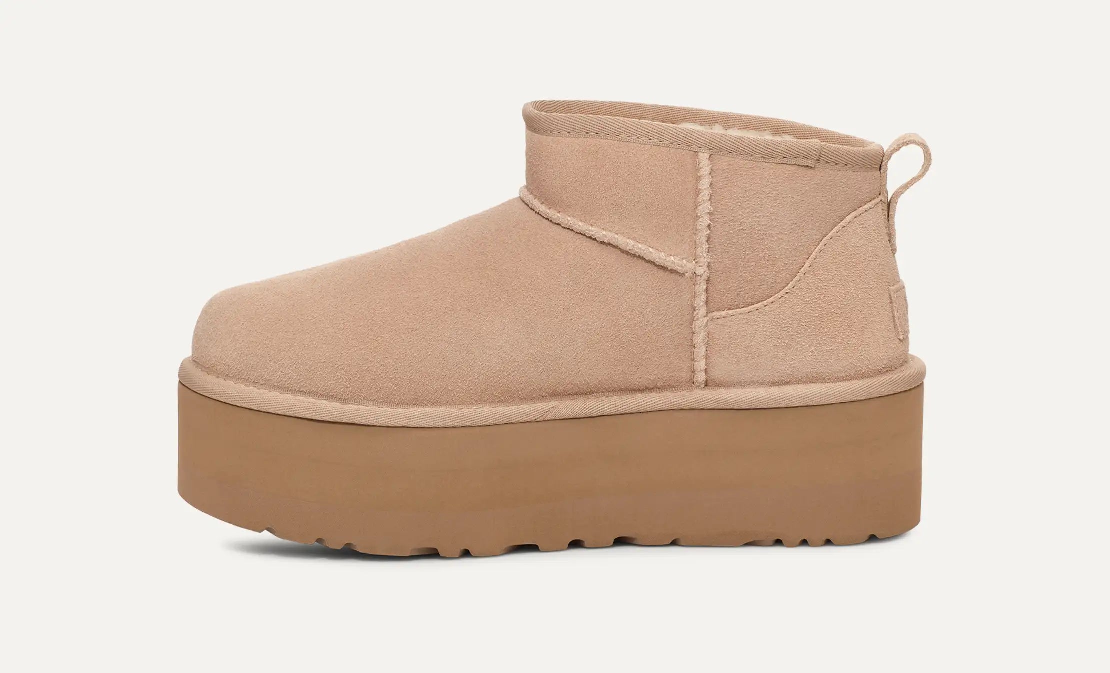 UGG Classic Ultra Mini Platform Sand Color