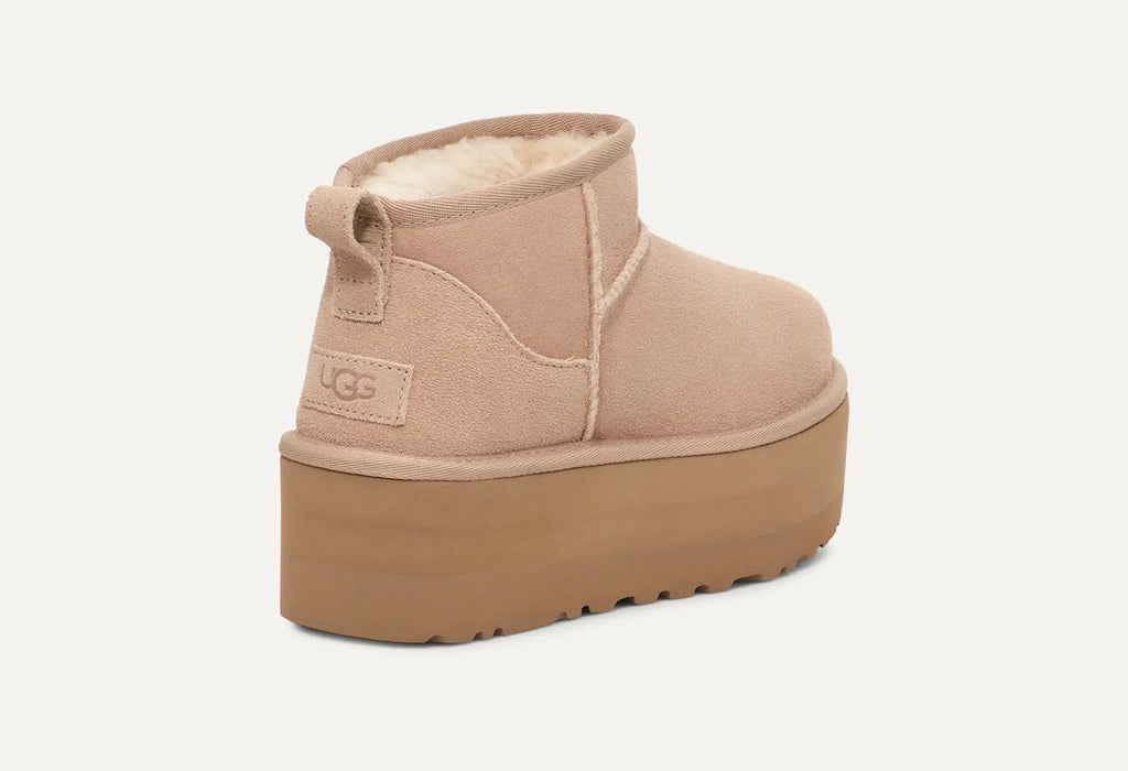 UGG Classic Ultra Mini Platform Sand Color