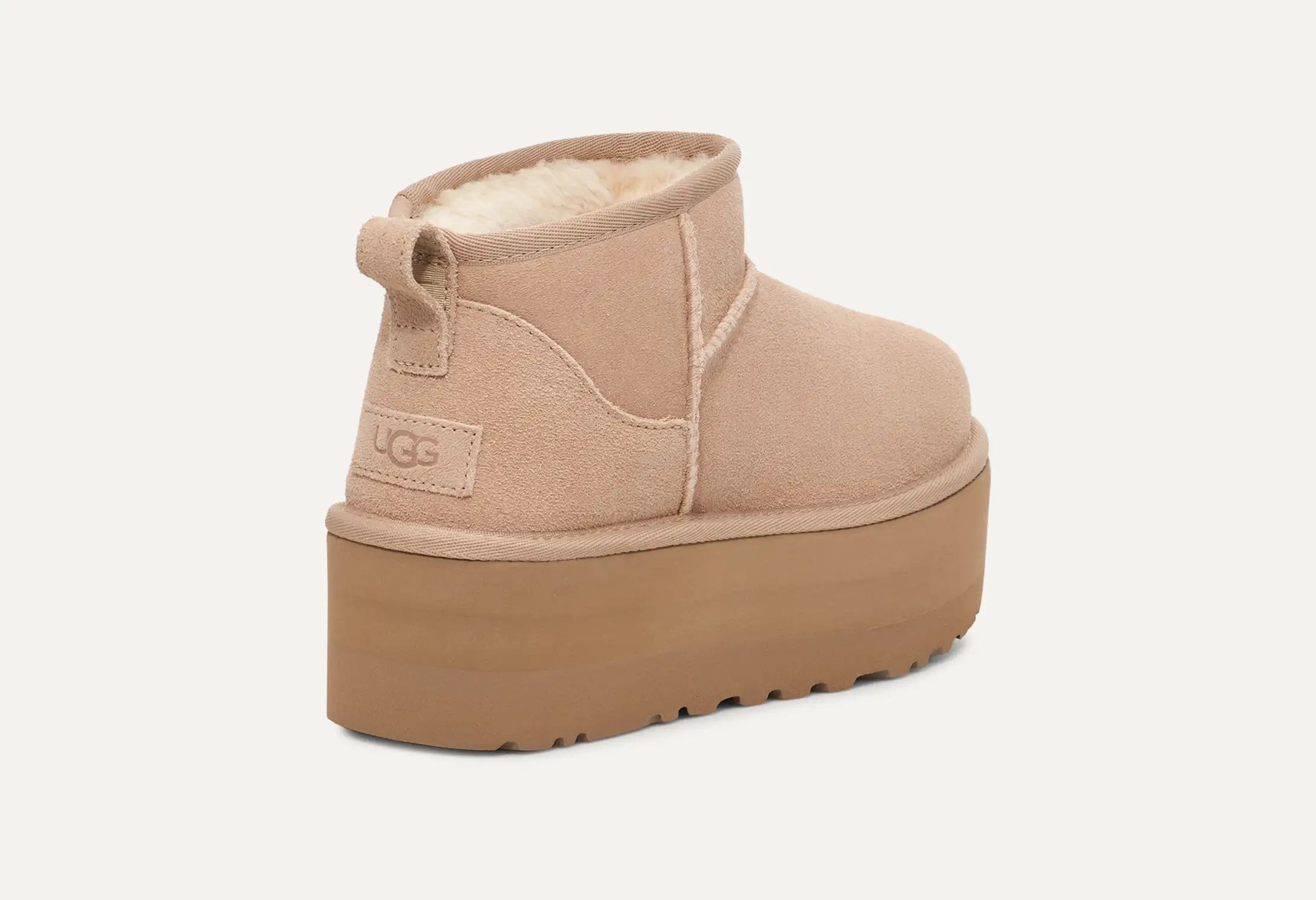UGG Classic Ultra Mini Platform Sand Color